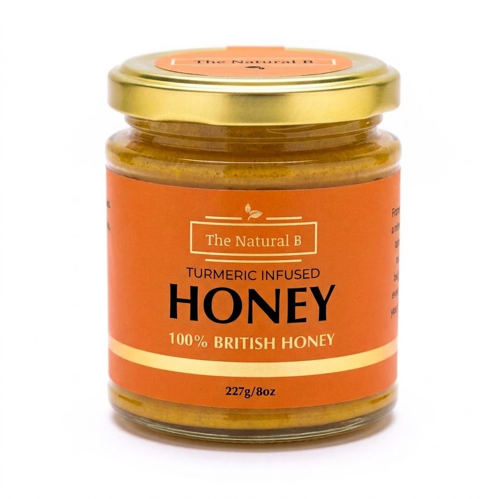 Turmeric Infused Honey - 100% British