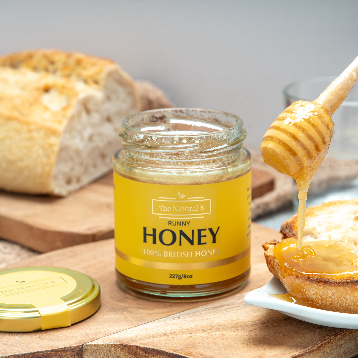 Wooden Honey Dipper